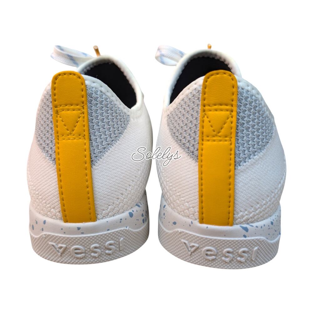 Vessi Weekend Classic Womens 7 Altitude Grey Waterproof Walking Travel Shoe - Picture 3 of 10